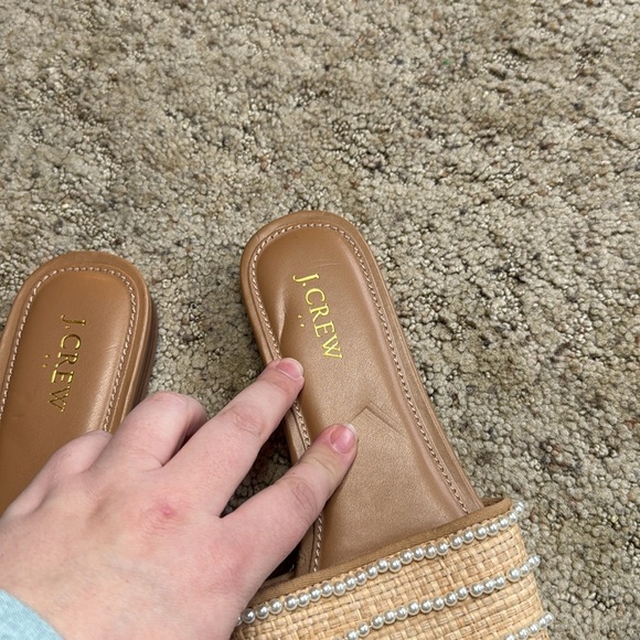 J. Crew Factory Pearl Slide Sandals - Picture 7 of 10